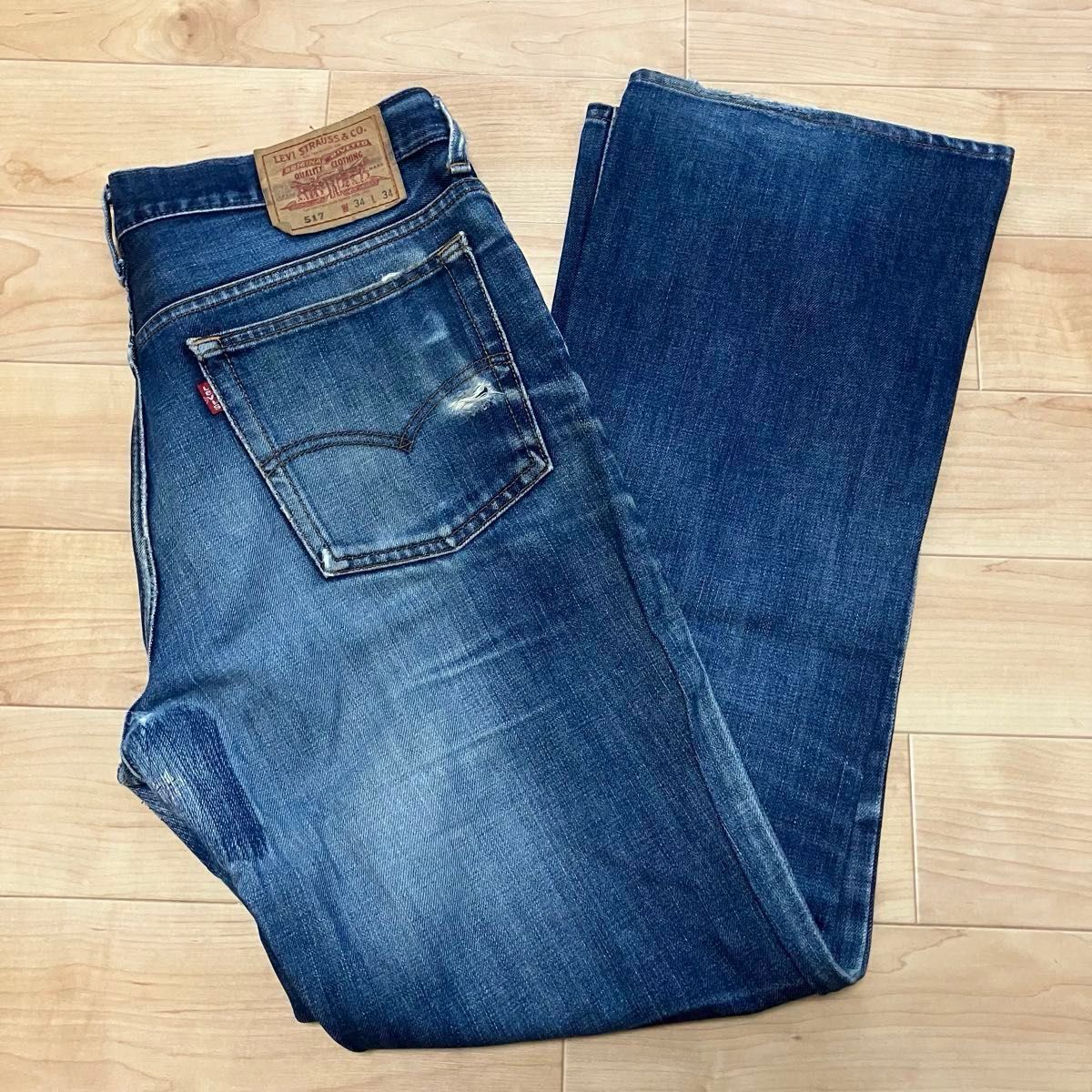 W34 リーバイス Levi's 517-03 ブーツカット デニム ジーンズ W34 リーバイス Levi's 517-03 ブーツカット デニム ジーンズ