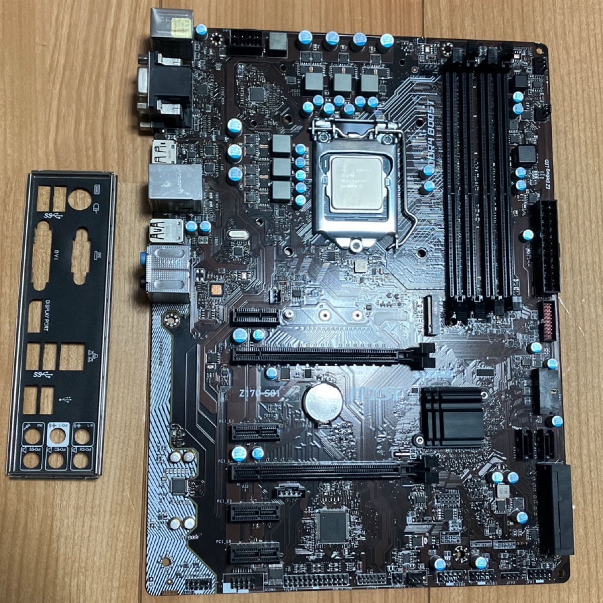 ジャンク品】Core i7 6700+msi Z170-S01マザーボード CPUセット ジャンク品】Core i7 6700+msi Z170-S01マザーボード CPUセット