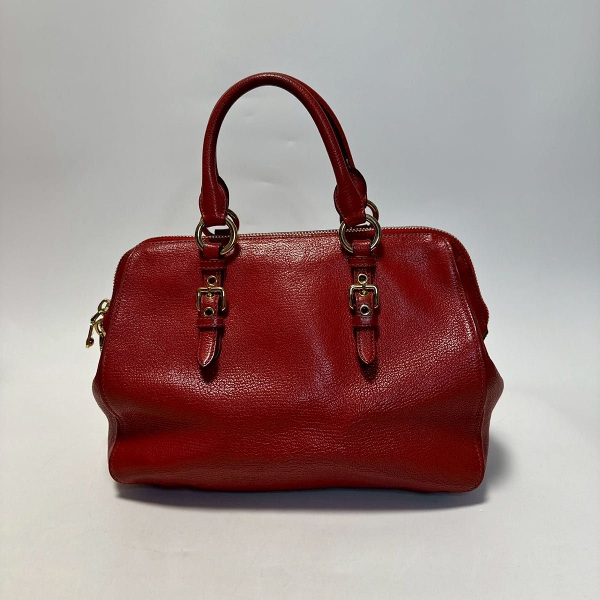 m25【美品】保存袋 Gカード付 ミュウミュウ レザー 2way m25【美品】保存袋 Gカード付 ミュウミュウ レザー 2way
