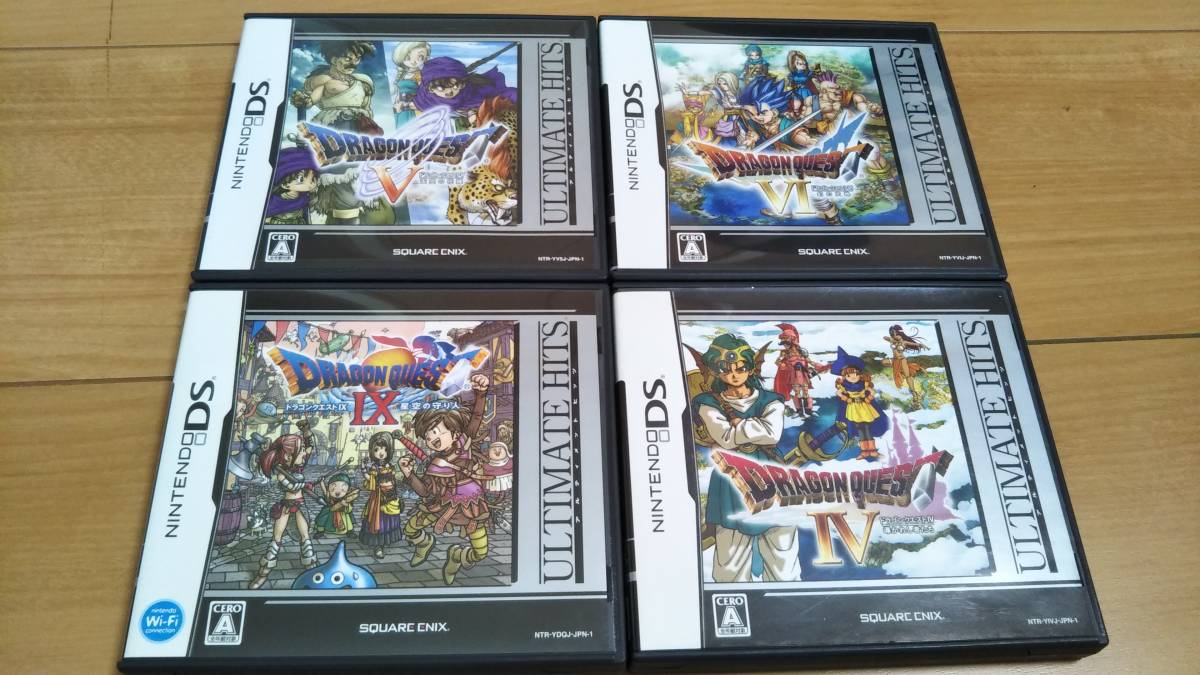 Paypayフリマ ニンテンドーds ソフト ドラゴンクエスト4 5 6 9 ドラクエ 4本セット アルティメットヒッツ 美品 Paypayフリマ ニンテンドーds ソフト ドラゴンクエスト4 5 6 9 ドラクエ 4本セット アルティメットヒッツ 美品