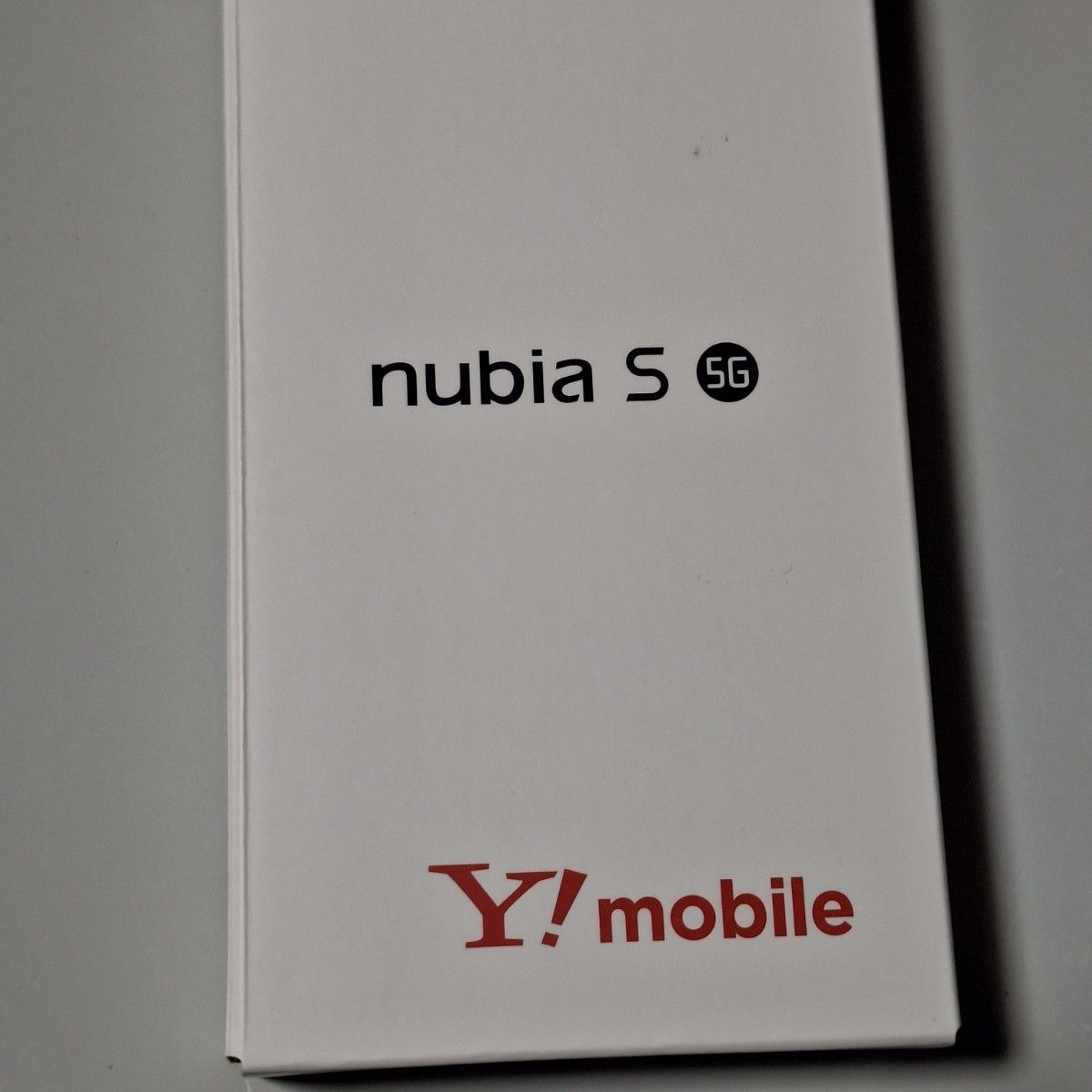 新品未使用 nubia S 5G ブラック ワイモバイル｜Yahoo!フリマ