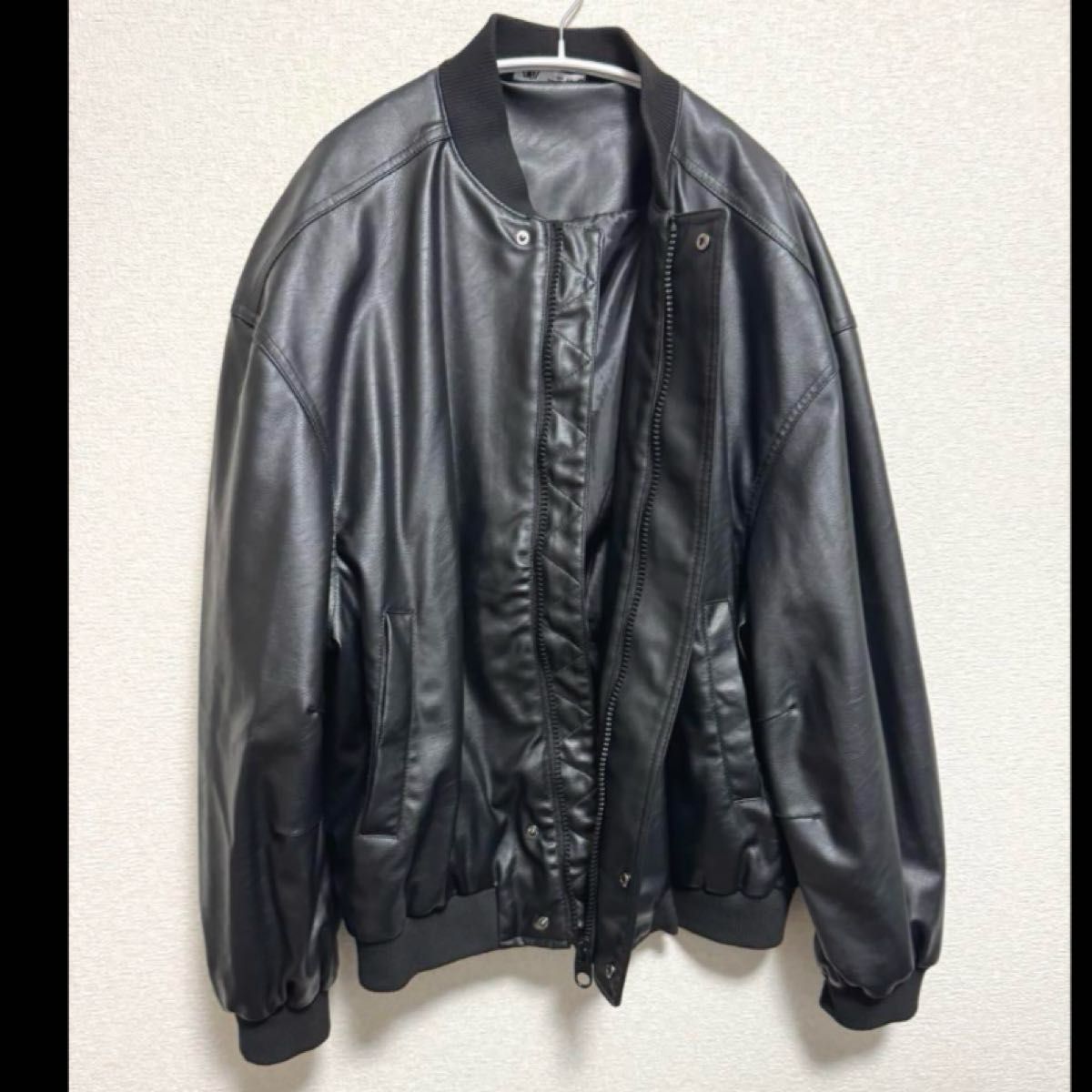 ZARA ザラ フェイクレザージャケット M|Yahoo!フリマ(旧PayPay ZARA ザラ フェイクレザージャケット M|Yahoo!フリマ(旧PayPay