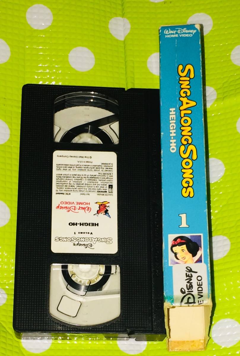 同梱歓迎 Vhs シング アロング ソング Vol 1 ディズニー アニメ 歌 音楽 その他ビデオdvd多数出品中 T423 ディズニー 売買されたオークション情報 Yahooの商品情報をアーカイブ公開 オークファン Aucfan Com