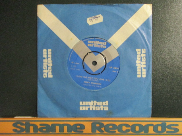 Marv Johnson ： I Love The Way You Love 7'' / 45s ★ Berry Gordy Jr. Pro. Soul名作 ☆ c/w You Got What It Takes // シングル盤 / EP_画像3