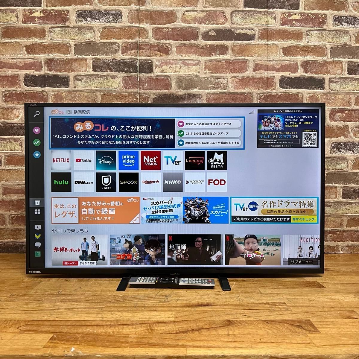 東芝 40V型 液晶テレビ 40V34 REGZA スマートテレビ 動画アプリ 東芝 40V型 液晶テレビ 40V34 REGZA スマートテレビ 動画アプリ