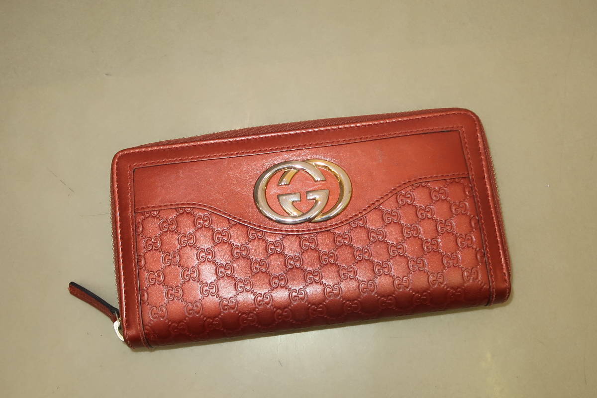 ○○GUCCI グッチ ラウンドファスナー 長財布○○ | bioimune.com.br