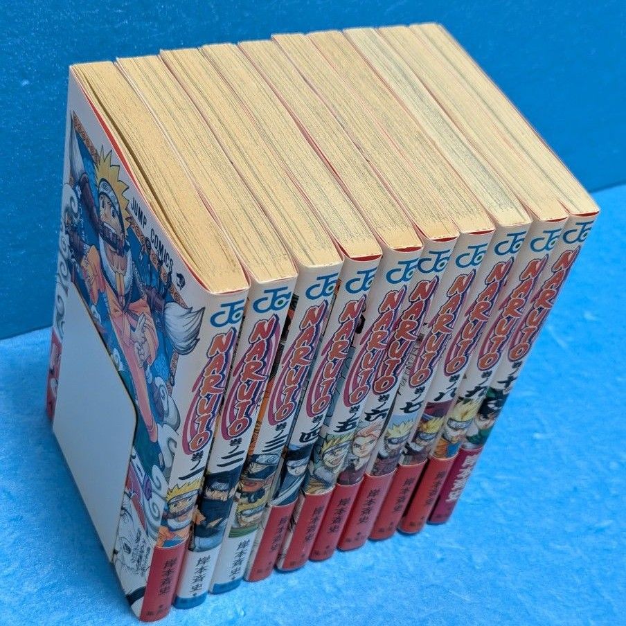 希少・初版】NARUTO ナルト 1巻〜10巻 帯付き コミックニュース 希少・初版】NARUTO ナルト 1巻〜10巻 帯付き コミックニュース