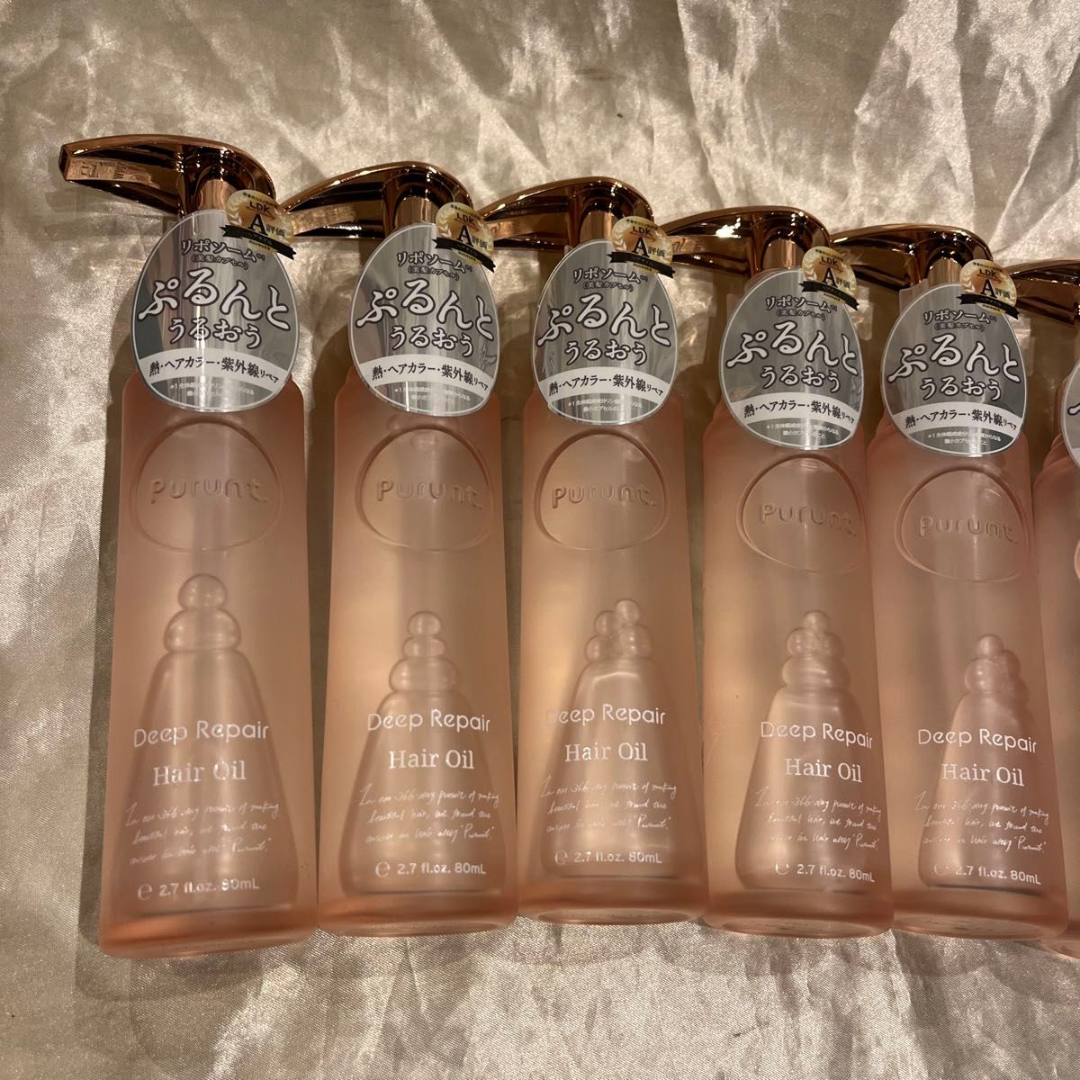 プルント ディープリペア美容液ヘアオイル 80ml×6個セット プルント ディープリペア美容液ヘアオイル 80ml×6個セット