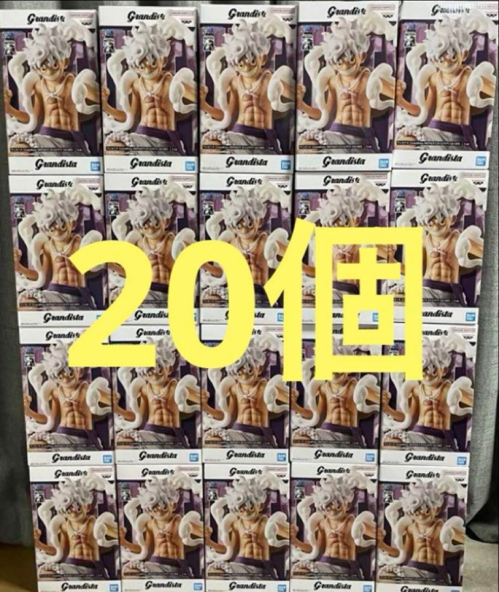 ワンピース Grandista ルフィ GEAR5ニカ フィギュア 20体セット ワンピース Grandista ルフィ GEAR5ニカ フィギュア 20体セット