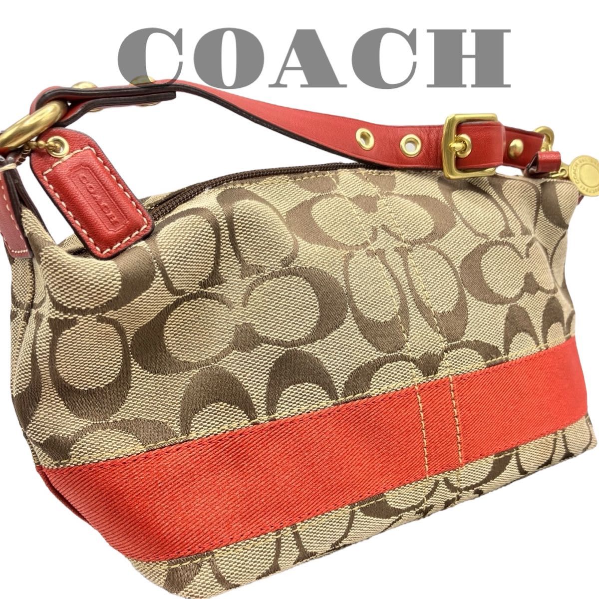 COACH コーチ ハンドバッグ コスメポーチ ワンショルダーバッグ COACH コーチ ハンドバッグ コスメポーチ ワンショルダーバッグ