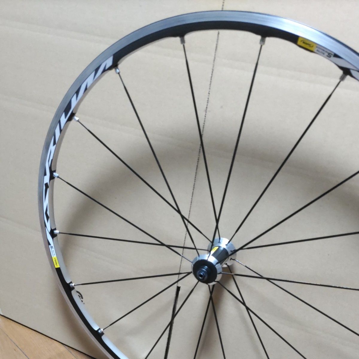 良品 整備済 前輪 KSYRIUM ELITE S 15C クリンチャー 700C 良品 整備済 前輪 KSYRIUM ELITE S 15C クリンチャー 700C