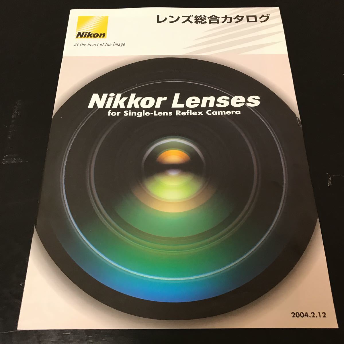  used Nikon Nikon history fee lens catalog 3 pcs. set 
