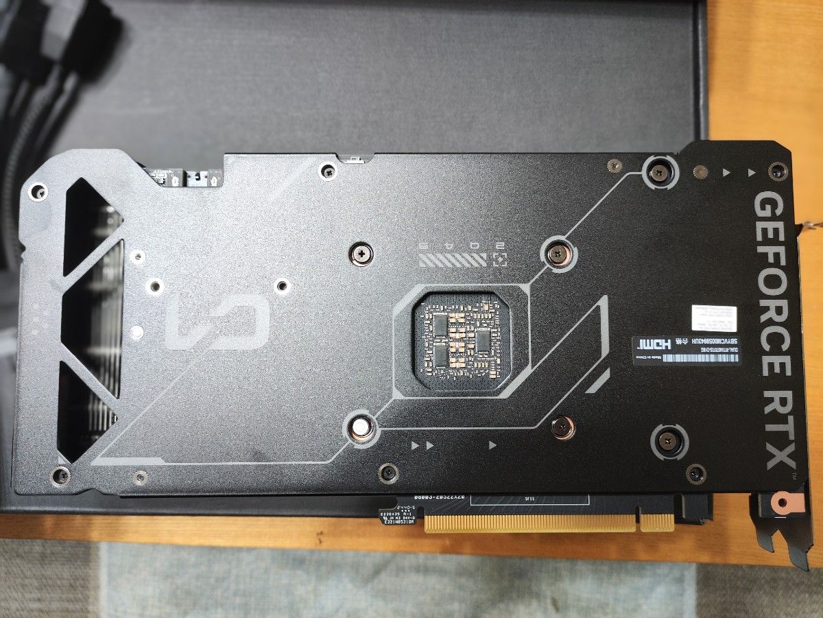 美品 使用期間短】ASUS DUAL-RTX4070TIS-O16G RTX 4070Ti Super 美品 使用期間短】ASUS DUAL-RTX4070TIS-O16G RTX 4070Ti Super