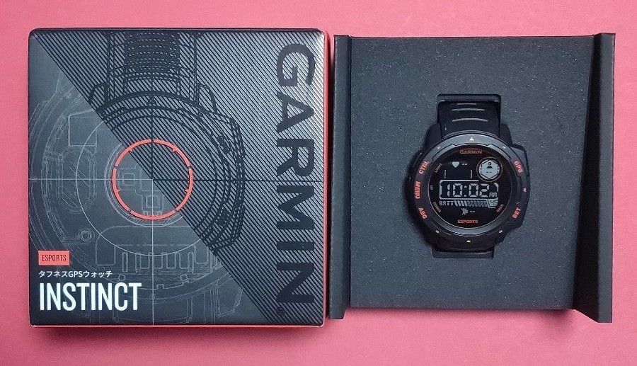 美品】ガーミン GARMIN インスティンクト eスポーツ 美品】ガーミン GARMIN インスティンクト eスポーツ