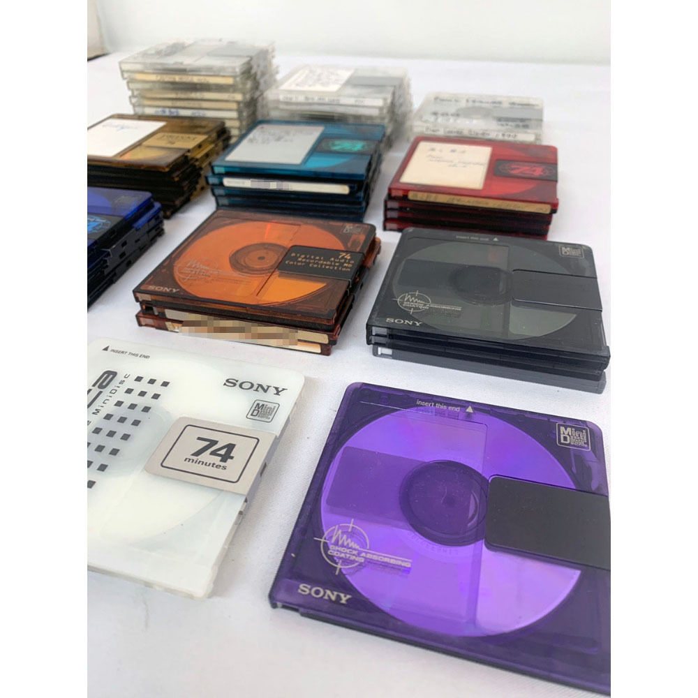 Sony MD 録音済み まとめ売り MiniDisc 50枚 使用済み ソニー Sony MD 録音済み まとめ売り MiniDisc 50枚 使用済み ソニー