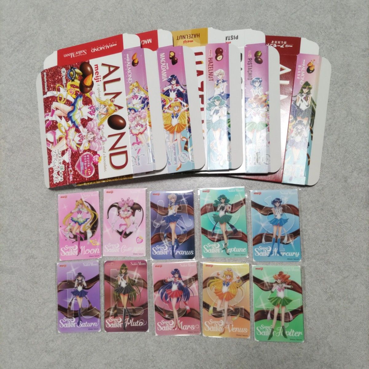 セーラームーン 明治チョコレート クリアカード コンプリート 10 セーラームーン 明治チョコレート クリアカード コンプリート 10
