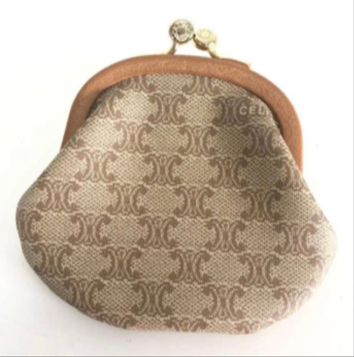 セリーヌ celine ヴィンテージ 財布 がま口 小銭入れ ミニ財布 セリーヌ celine ヴィンテージ 財布 がま口 小銭入れ ミニ財布
