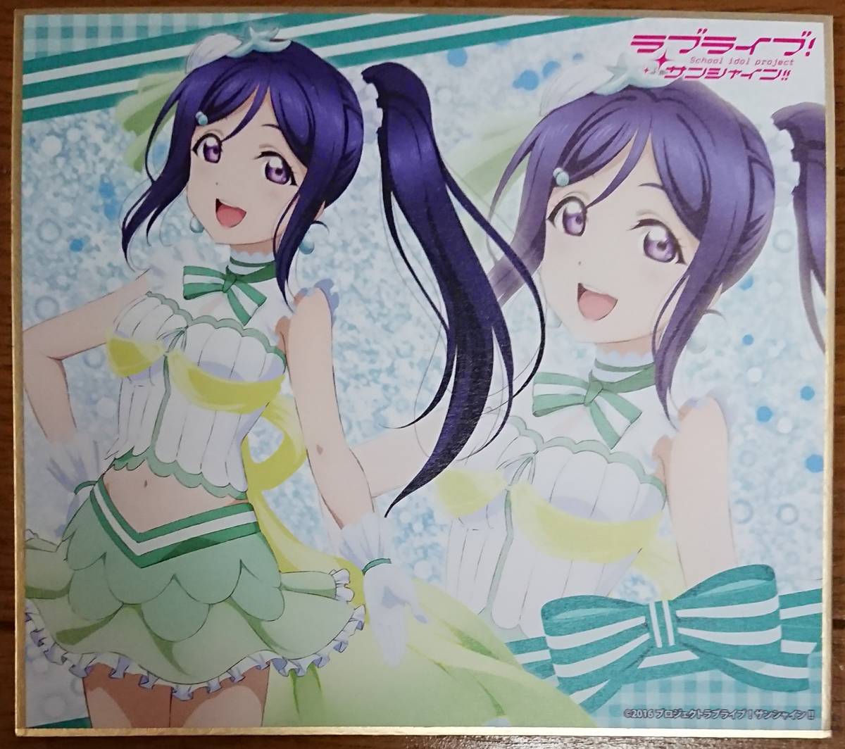 ラブライブ サンシャイン トレーディングミニ色紙vol 5 松浦果南aqours 恋になりたいaquarium ブシロード日本代购 买对网 ラブライブ サンシャイン トレーディングミニ色紙vol 5 松浦果南aqours 恋になりたいaquarium ブシロード日本代购 买对网