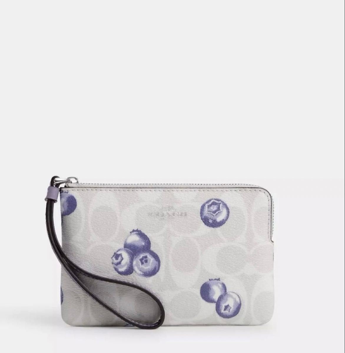 新品 COACH コーチ ジップ ポーチ キャンバス ハンドバッグ 新品 COACH コーチ ジップ ポーチ キャンバス ハンドバッグ