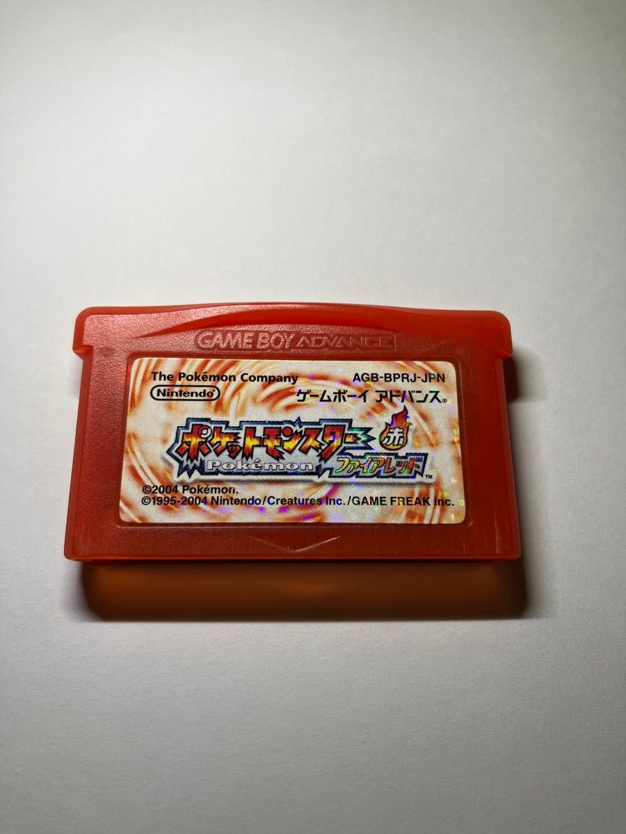 GBA】 ポケットモンスター ファイアレッド リーフグリーン GBA】 ポケットモンスター ファイアレッド リーフグリーン