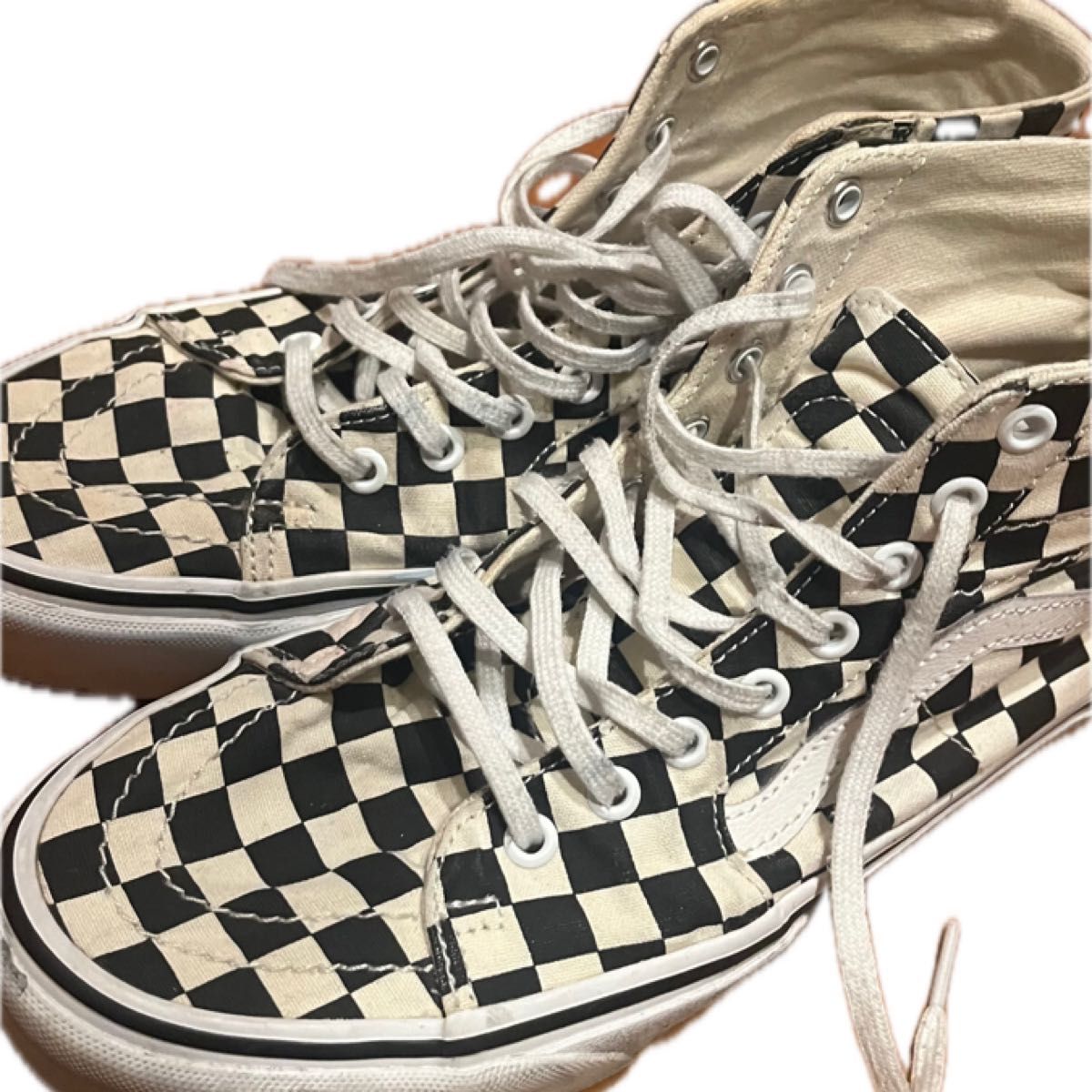 VANS ハイカットスニーカー チェッカー柄 90s|Yahoo!フリマ(旧 VANS ハイカットスニーカー チェッカー柄 90s|Yahoo!フリマ(旧