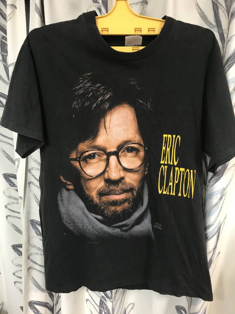 ERIC CLAPTONエリック・クラプトンの９２年ツアーTシャツ L 今だけ送料