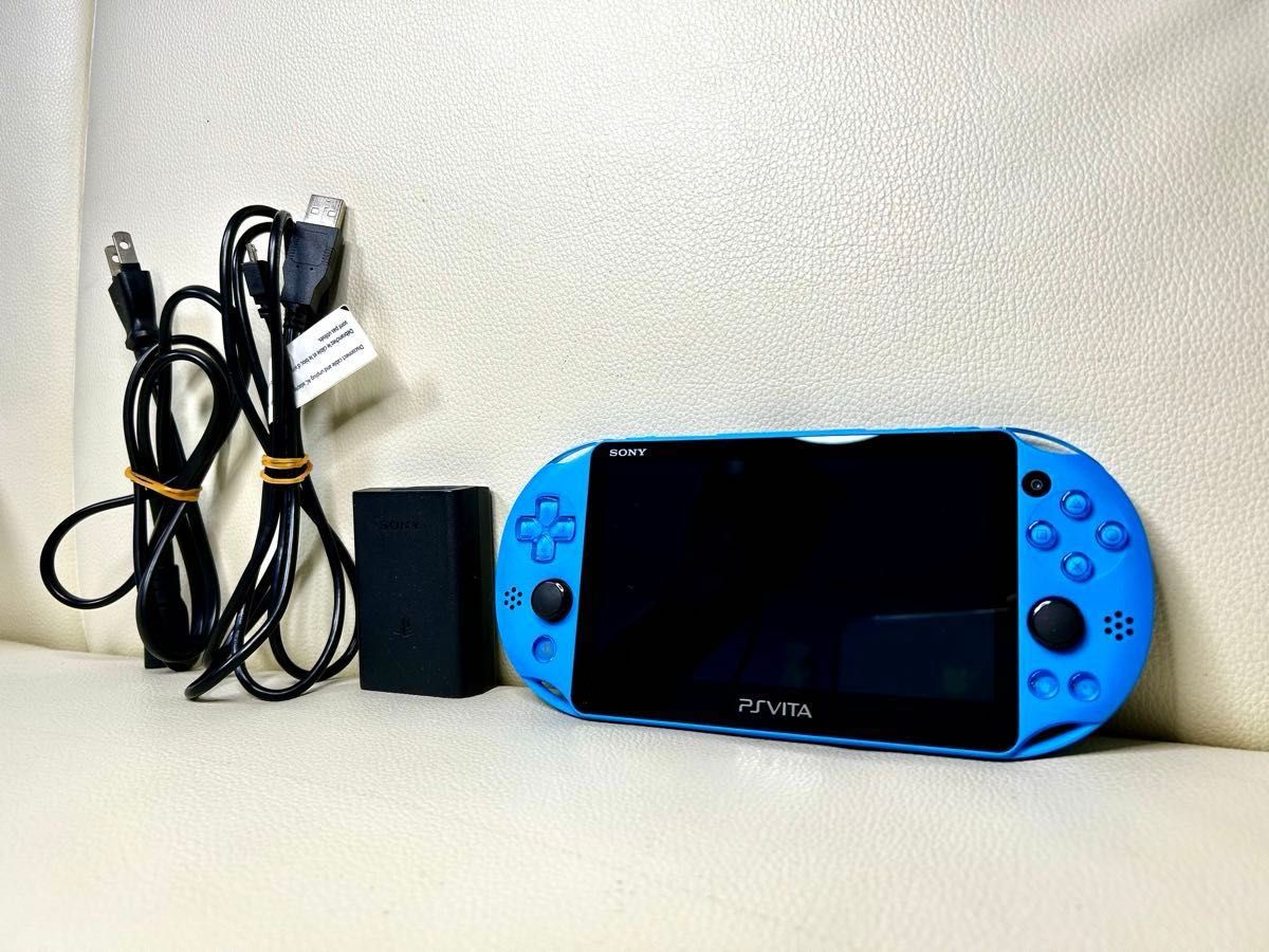 SONY PSVITA PCH-2000 ZA23 1GB アクアブルー 動作確認済み SONY PSVITA PCH-2000 ZA23 1GB アクアブルー 動作確認済み