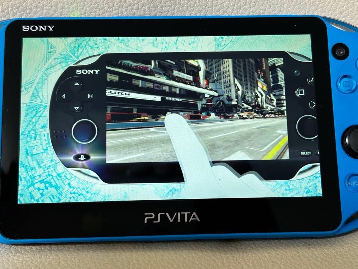 SONY PSVITA PCH-2000 ZA23 1GB アクアブルー 動作確認済み SONY PSVITA PCH-2000 ZA23 1GB アクアブルー 動作確認済み