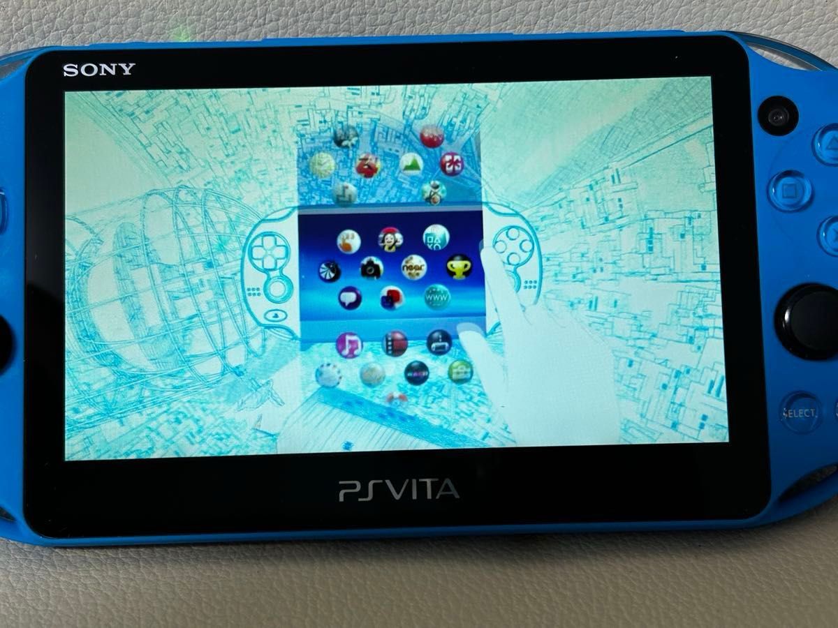 SONY PSVITA PCH-2000 ZA23 1GB アクアブルー 動作確認済み SONY PSVITA PCH-2000 ZA23 1GB アクアブルー 動作確認済み