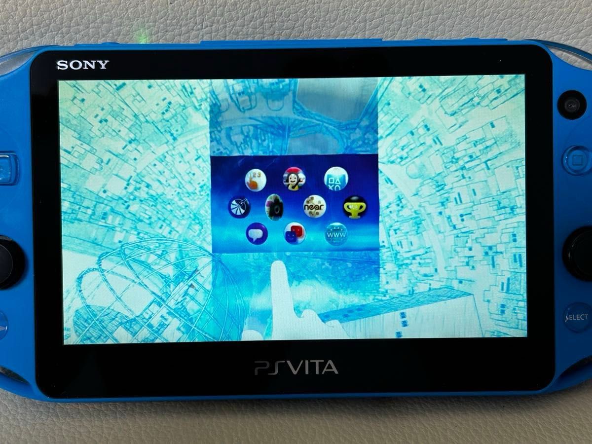 SONY PSVITA PCH-2000 ZA23 1GB アクアブルー 動作確認済み SONY PSVITA PCH-2000 ZA23 1GB アクアブルー 動作確認済み