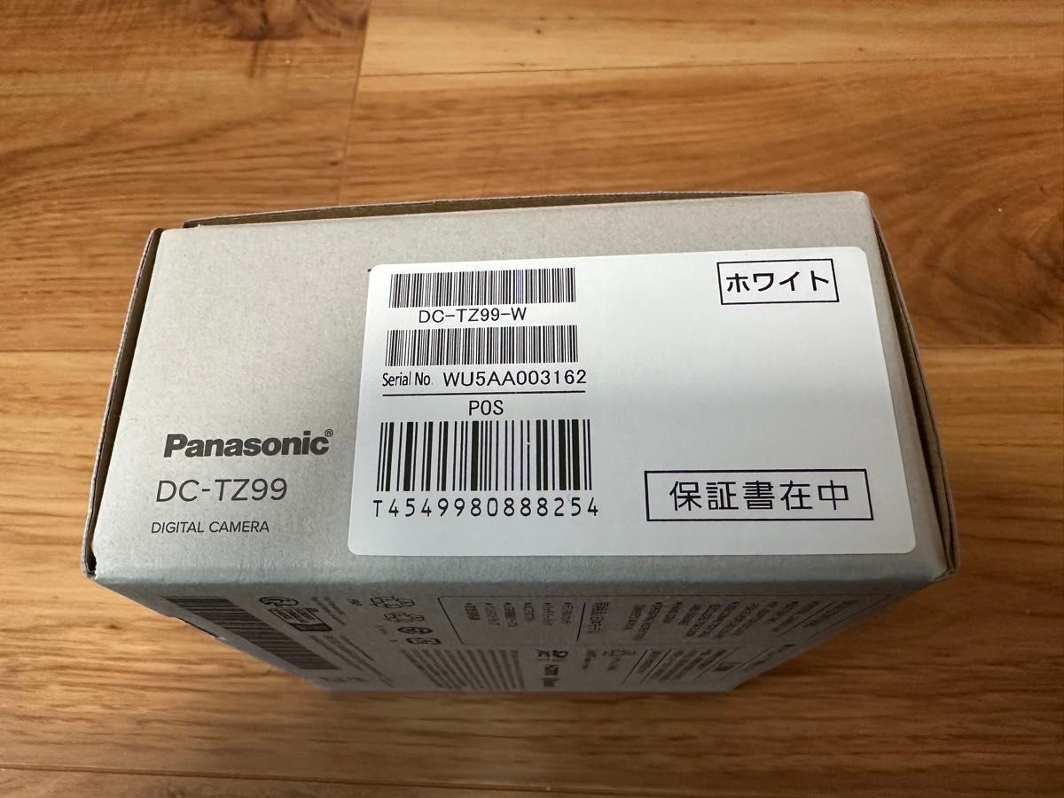 新品未使用 未開封】パナソニック DC-TZ99-W LUMIX ホワイト 新品未使用 未開封】パナソニック DC-TZ99-W LUMIX ホワイト