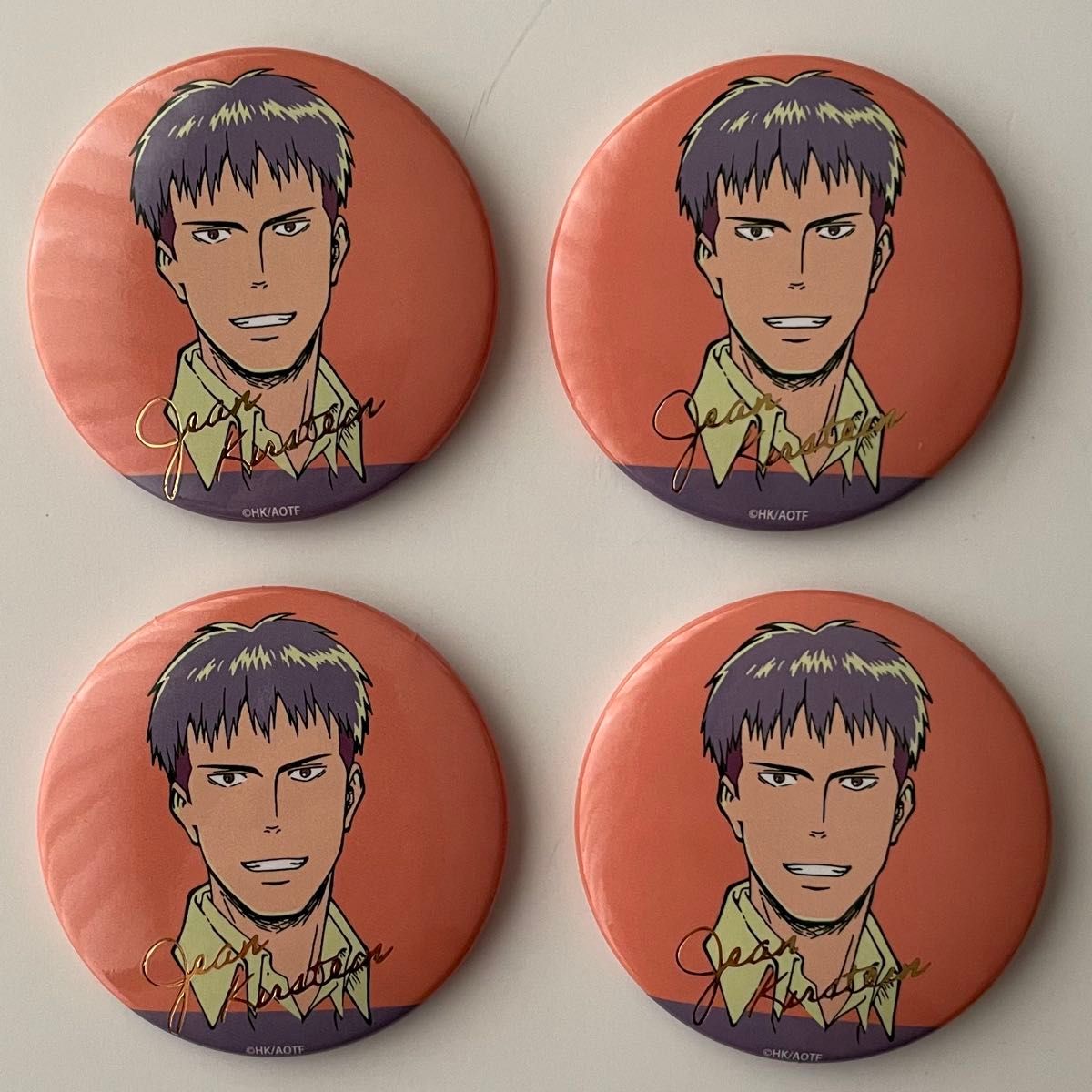 進撃の巨人 アクリルスタンド 缶バッジ 特典カード ジャン WIT 進撃の巨人 アクリルスタンド 缶バッジ 特典カード ジャン WIT