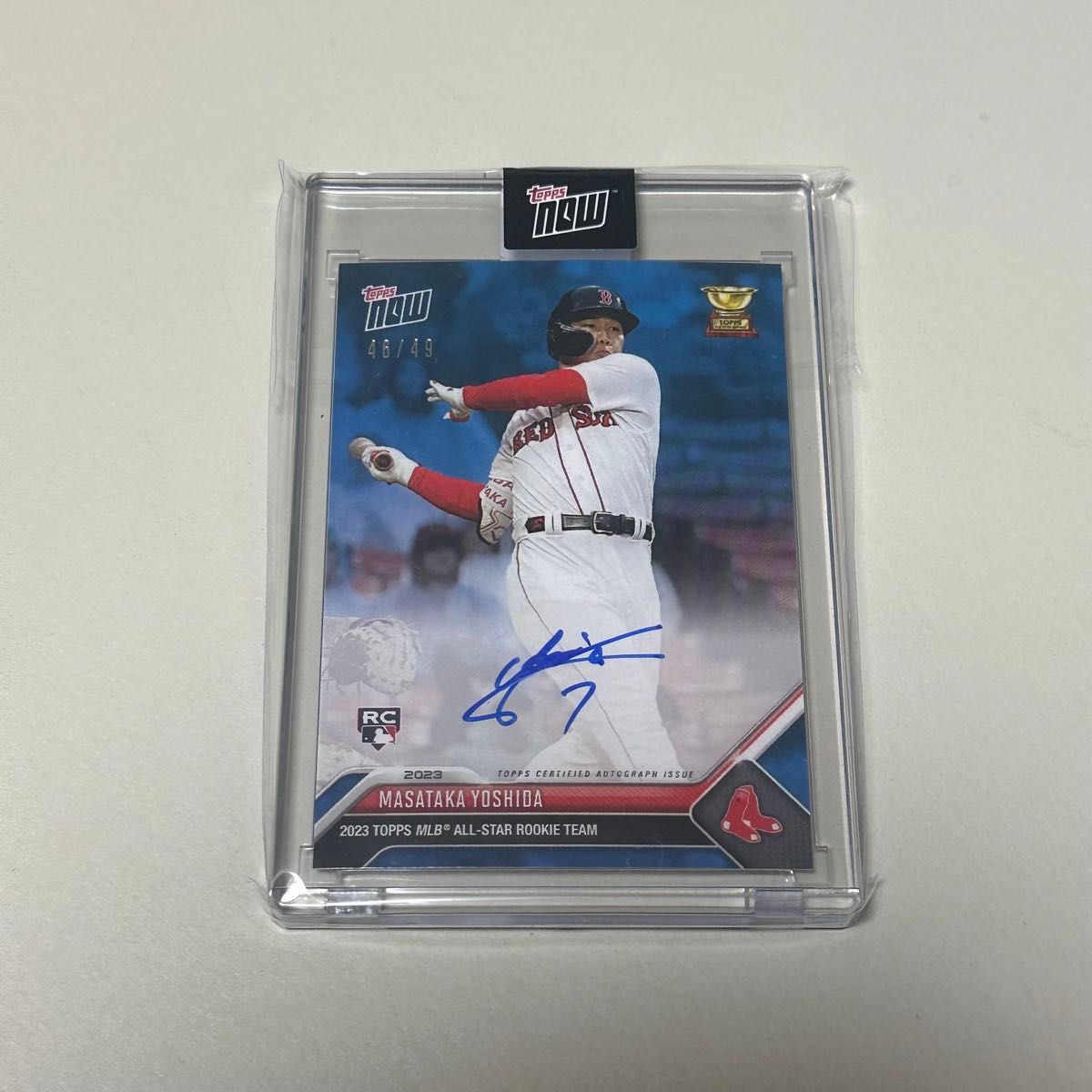 Topps now レッドソックス 吉田正尚 直筆サインカード ルーキー Topps now レッドソックス 吉田正尚 直筆サインカード ルーキー