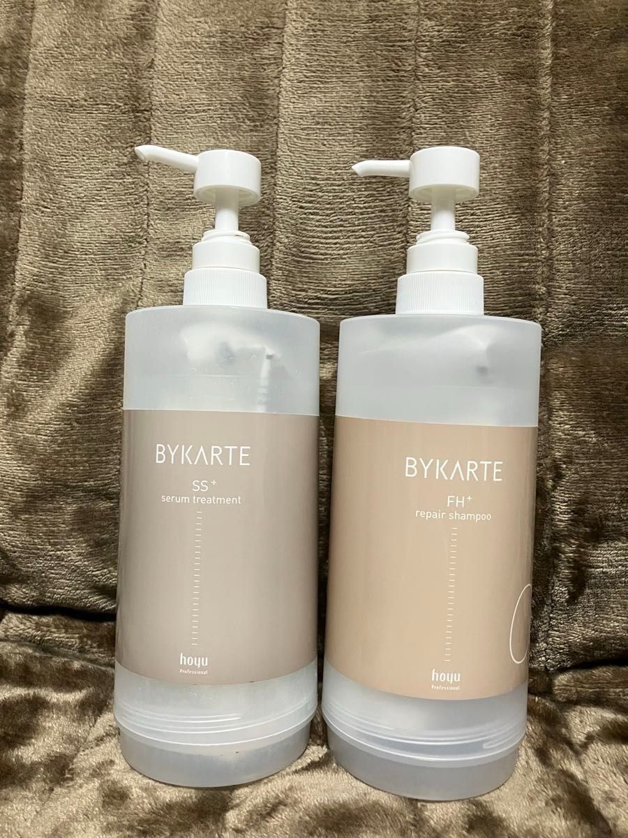 BYKARTE SS+セラムトリートメント&FH+リペアシャンプー ボトル BYKARTE SS+セラムトリートメント&FH+リペアシャンプー ボトル