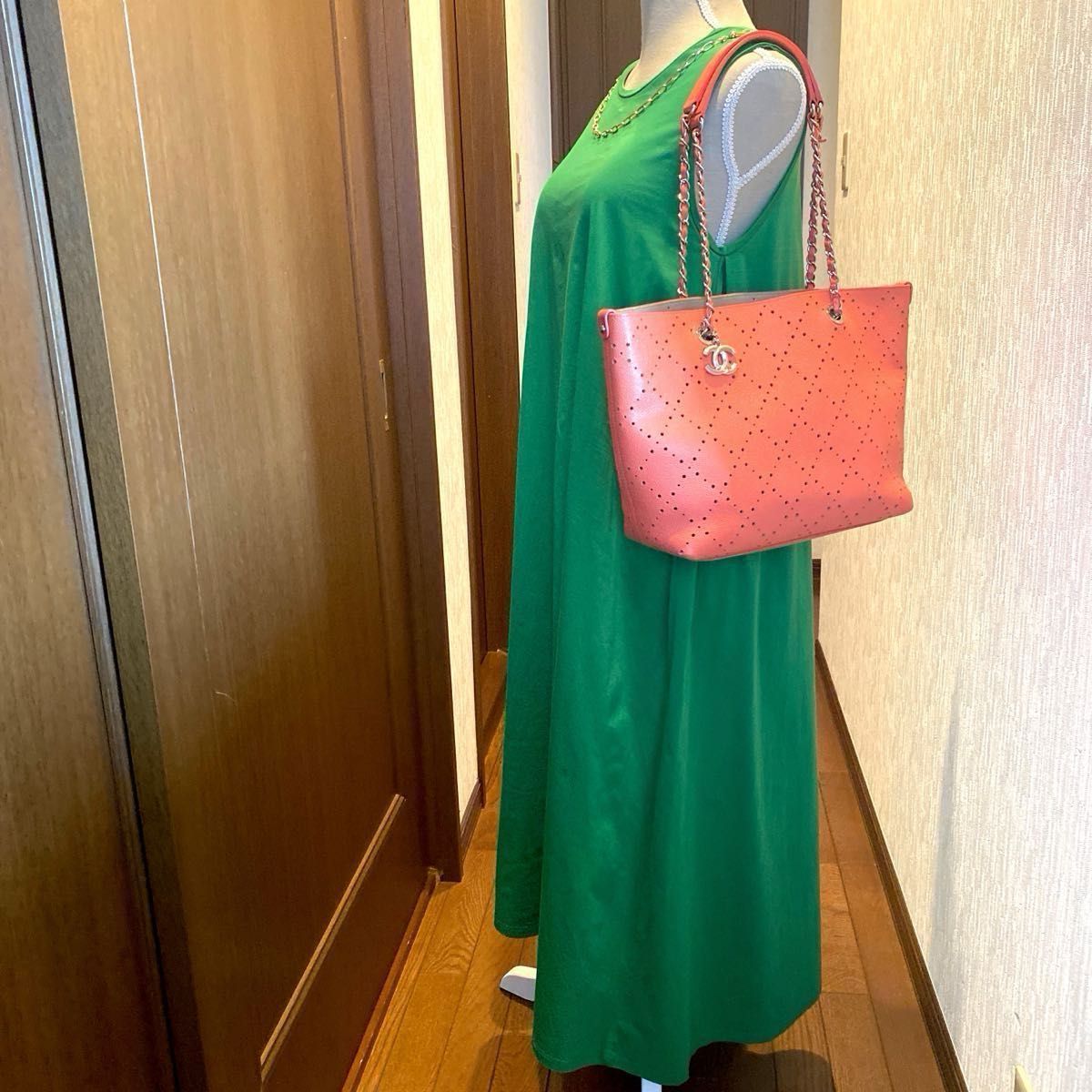極美品 CHANEL パンチング チェーンショルダーバッグ|Yahoo 極美品 CHANEL パンチング チェーンショルダーバッグ|Yahoo