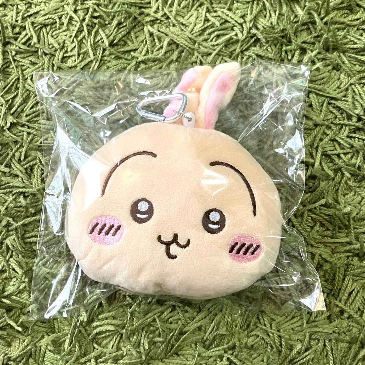 ちいかわ ぬいぐるみパスケース ポーチ2 リール付き うさぎ ちいかわ ぬいぐるみパスケース ポーチ2 リール付き うさぎ