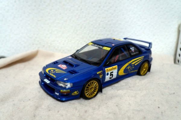 オートアート スバル インプレッサ #5 1/18 ミニカー WRC GC8 | www