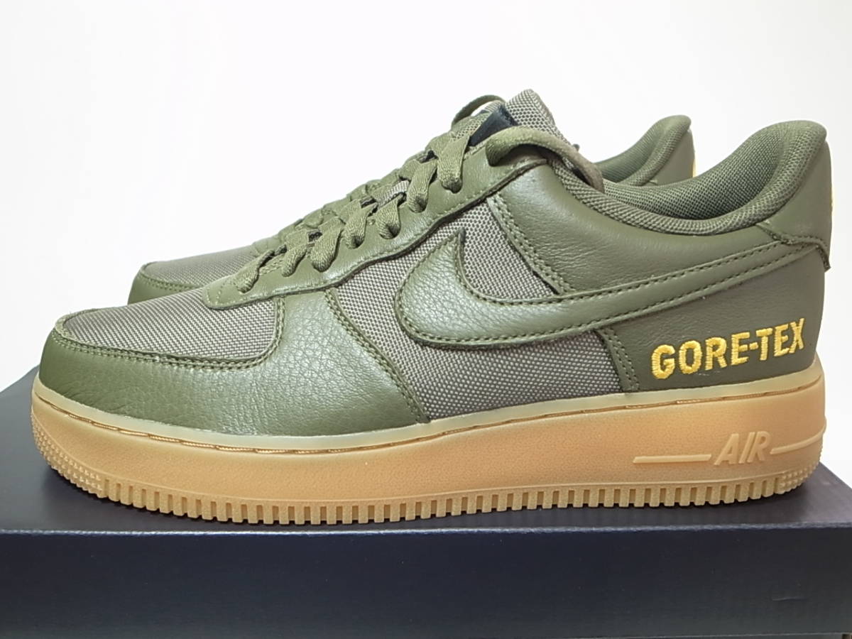 Paypayフリマ Nike Air Force 1 Gtx Gore Tex ゴアテックス Medium Olive オリーブ ガムソール エアフォース1 限定 Ck2630 0 Us9 27cm新品