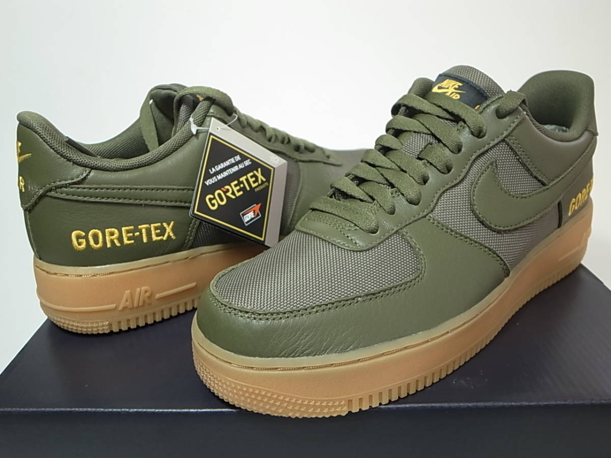 Paypayフリマ Nike Air Force 1 Gtx Gore Tex ゴアテックス Medium Olive オリーブ ガムソール エアフォース1 限定 Ck2630 0 Us9 27cm新品