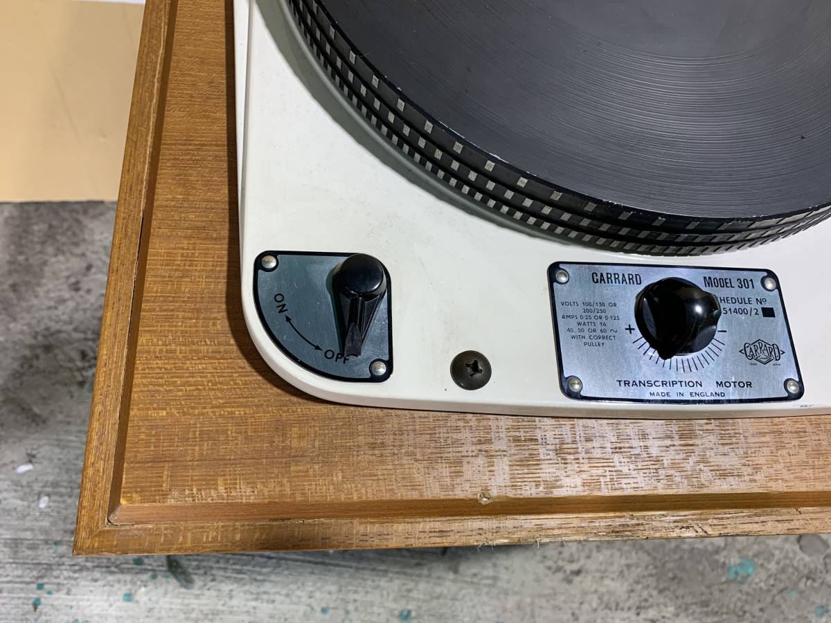 garrard 301 проигрыватель