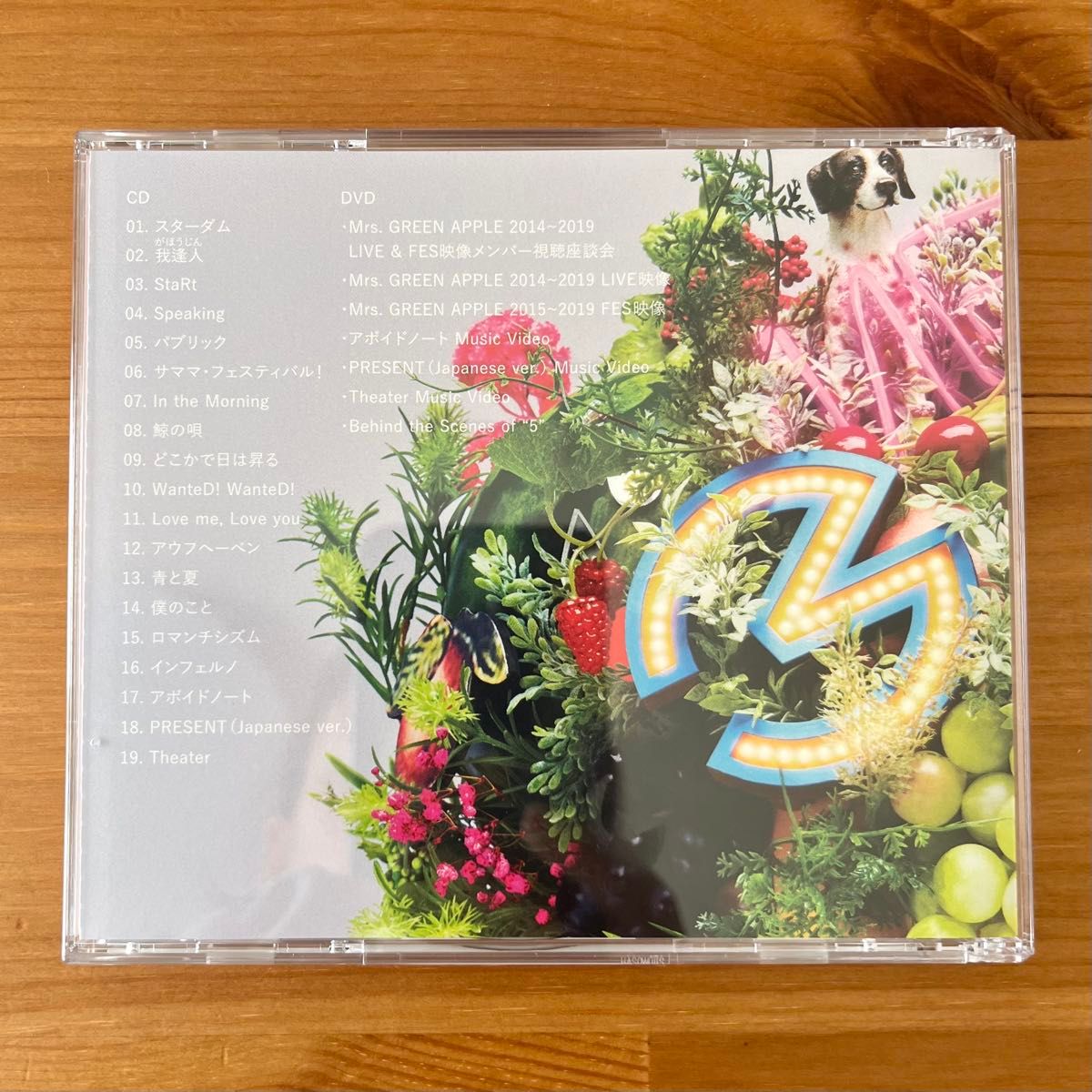 Mrs GREEN APPLE 「 5 」初回限定盤 CD+DVD|Yahoo!フリマ(旧 Mrs GREEN APPLE 「 5 」初回限定盤 CD+DVD|Yahoo!フリマ(旧