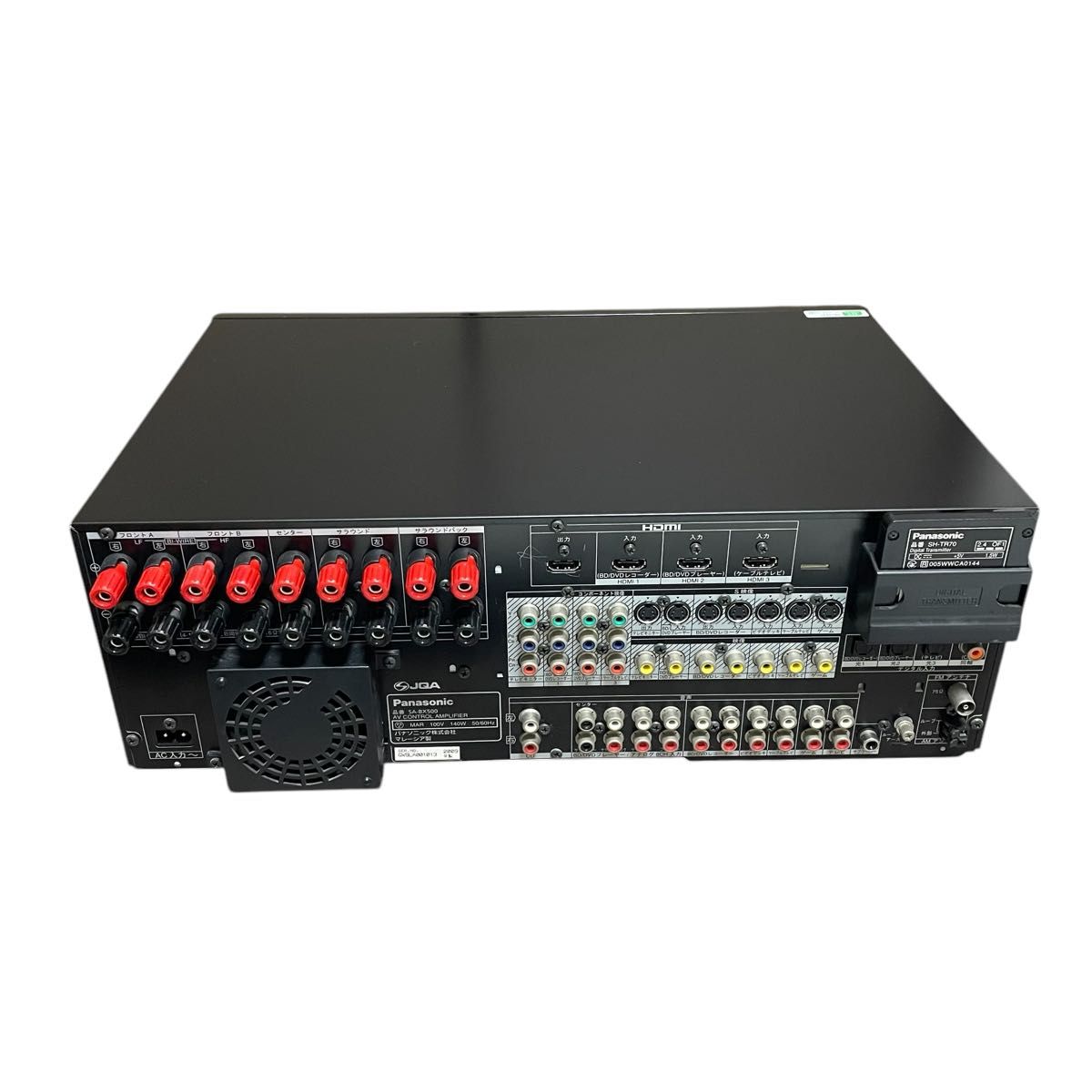 美品】パナソニック デジタルAVコントロールアンプ SA-BX500-K 美品】パナソニック デジタルAVコントロールアンプ SA-BX500-K