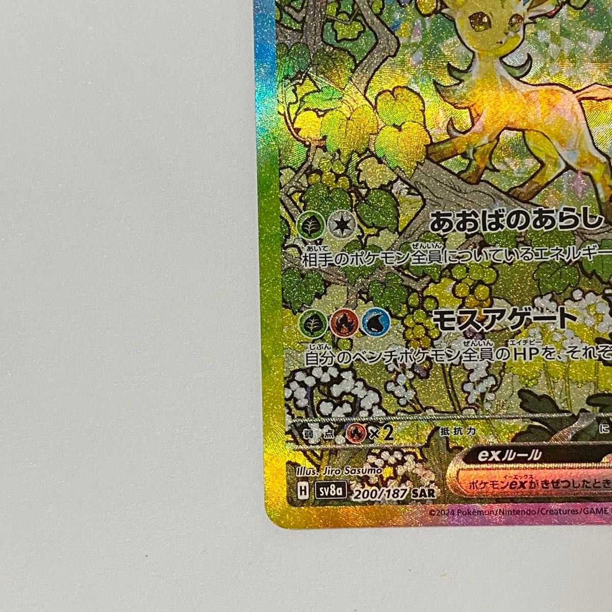 リーフィアex SAR ポケモンカード ポケカ|Yahoo!フリマ(旧 リーフィアex SAR ポケモンカード ポケカ|Yahoo!フリマ(旧
