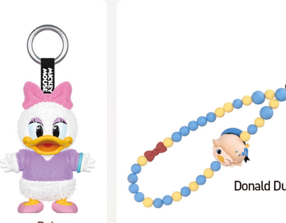 POPMART ディズニー キーチェーン ドナルド デイジー POPMART Disneyデイジーキーチェーン&ドナルドストラップ|Yahoo