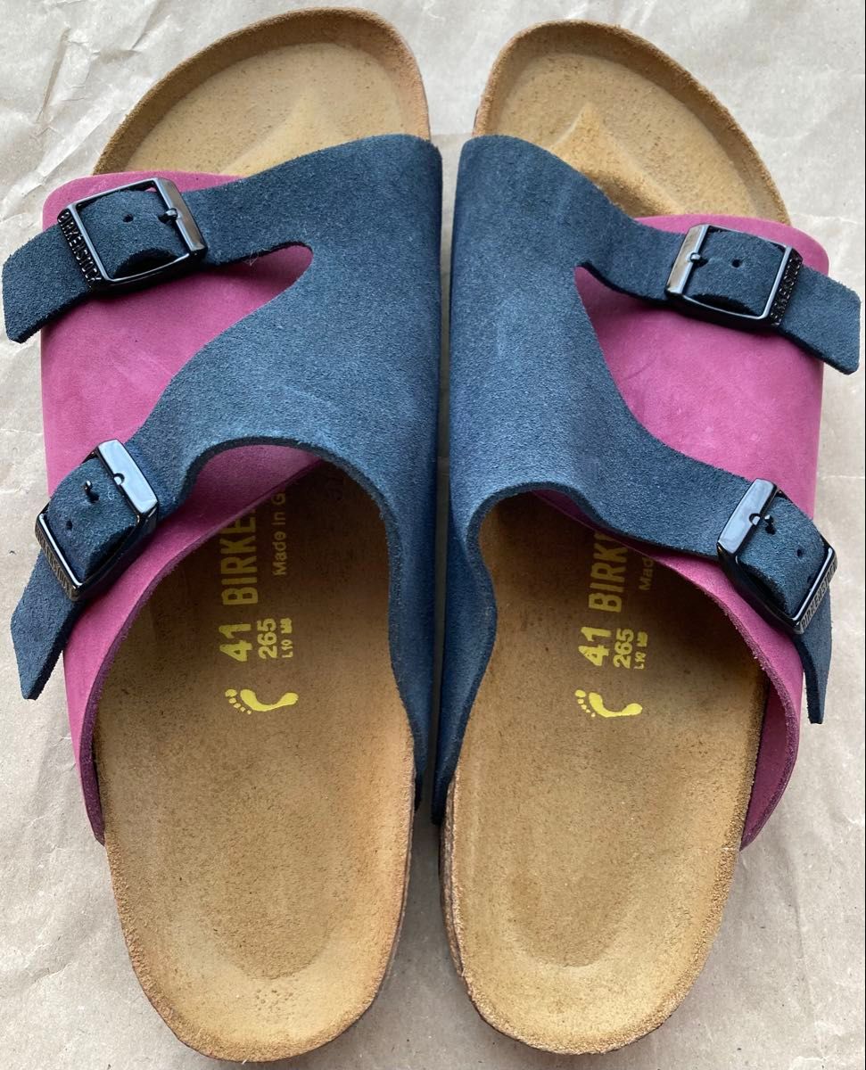 未使用品】ビルケンシュトック サンダル ZURICH size41 未使用品】ビルケンシュトック サンダル ZURICH size41