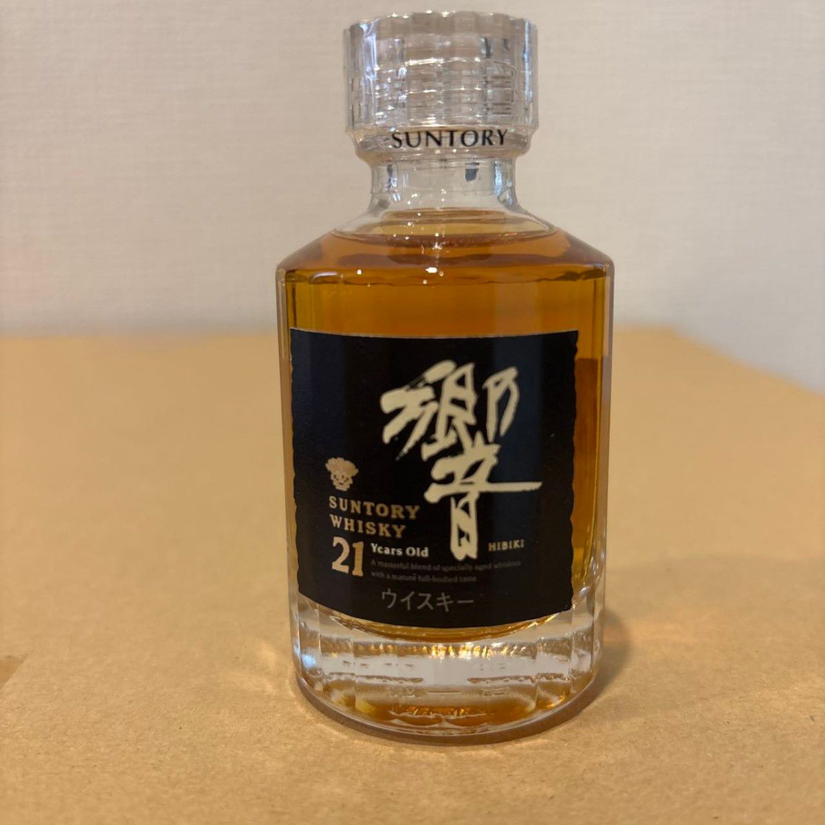 サントリー ウイスキー 響21年 クリアキャップ ミニボトル 50ml サントリー ウイスキー 響21年 クリアキャップ ミニボトル 50ml
