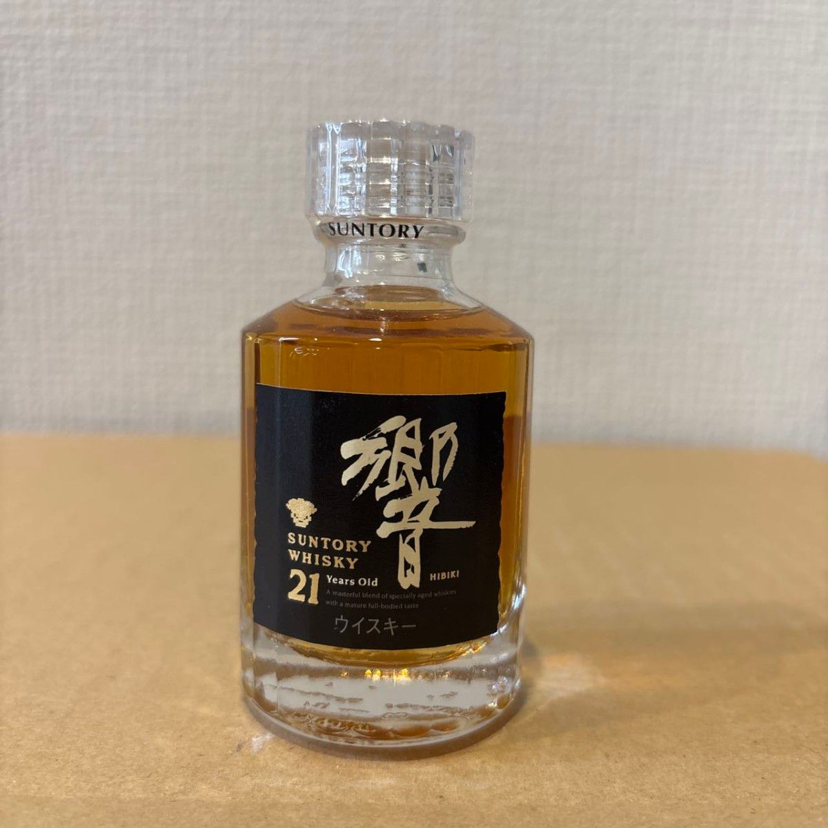 サントリー ウイスキー 響21年 クリアキャップ ミニボトル 50ml サントリー ウイスキー 響21年 クリアキャップ ミニボトル 50ml