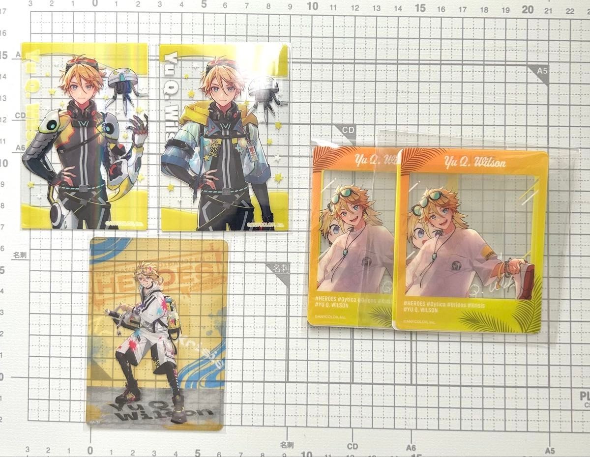 にじさんじ チェキ ユウ Q ウィルソン にじさんじスナック 1st にじさんじ チェキ ユウ Q ウィルソン にじさんじスナック 1st