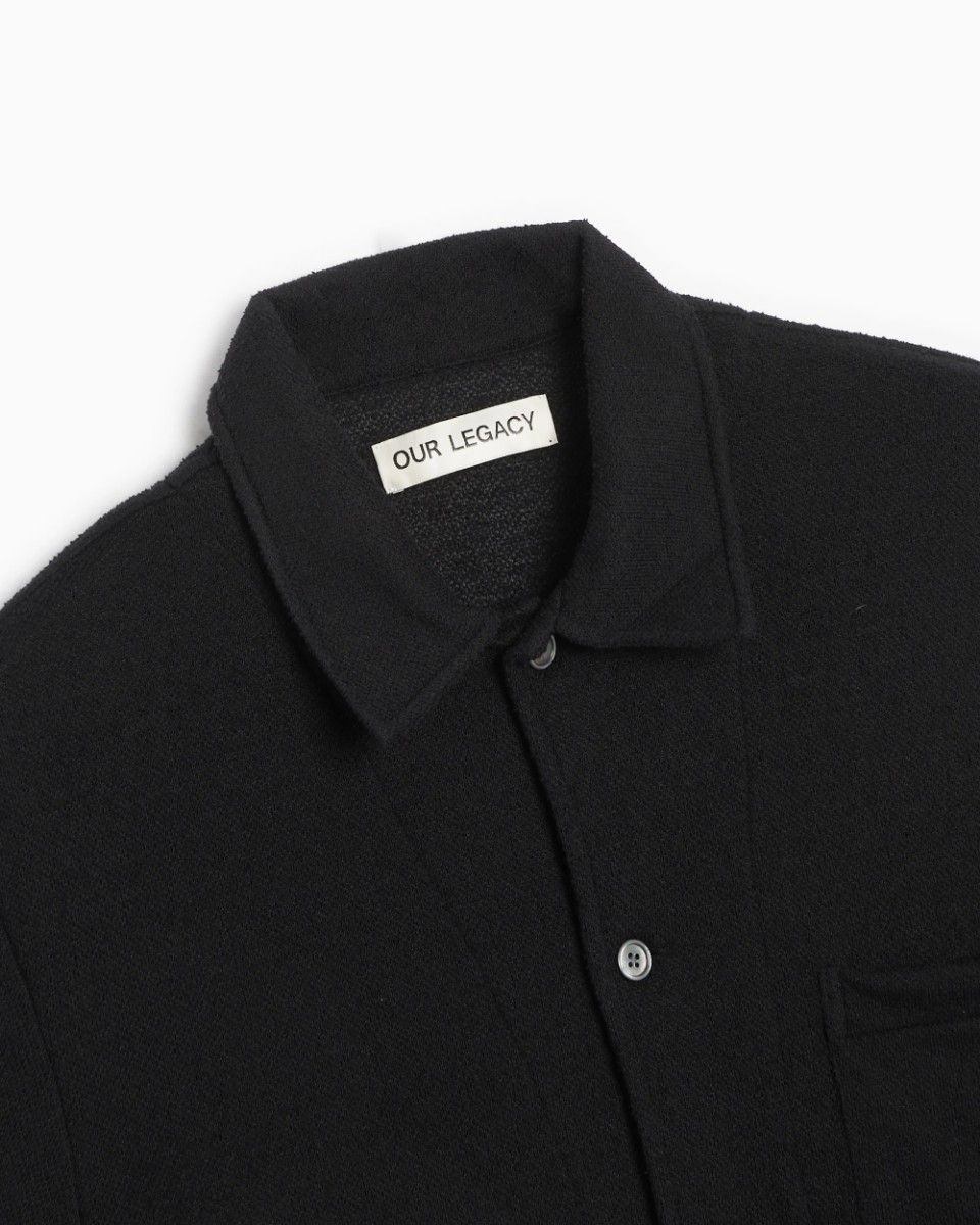 OUR LEGACY BOX SHIRT 半袖シャツ 黒 46 新品 定価46200円 OUR LEGACY BOX SHIRT 半袖シャツ 黒 46 新品 定価46200円