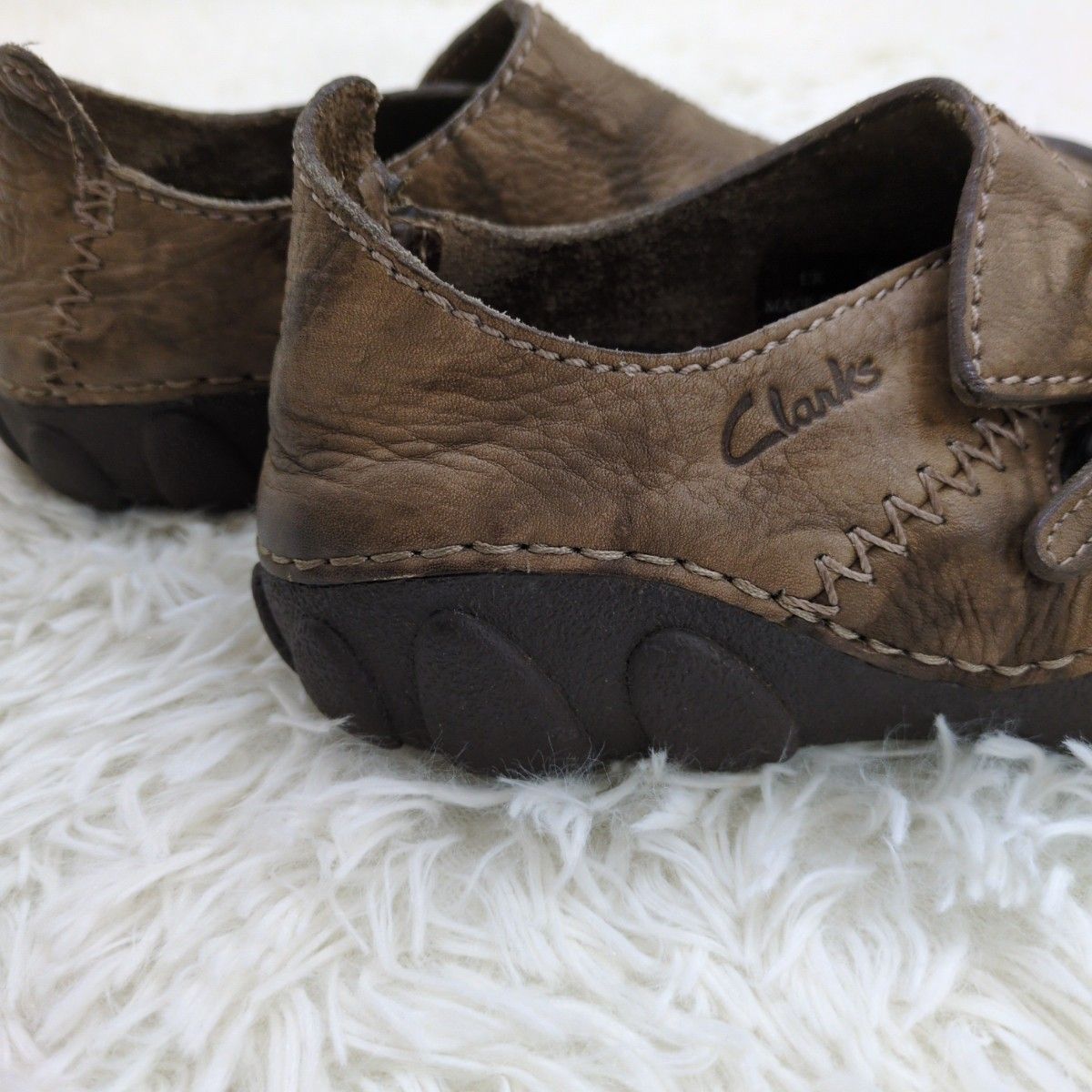 クラークス clarks レザー MOMO spirit2 モカシン ワラビーUK8 クラークス clarks レザー MOMO spirit2 モカシン ワラビーUK8